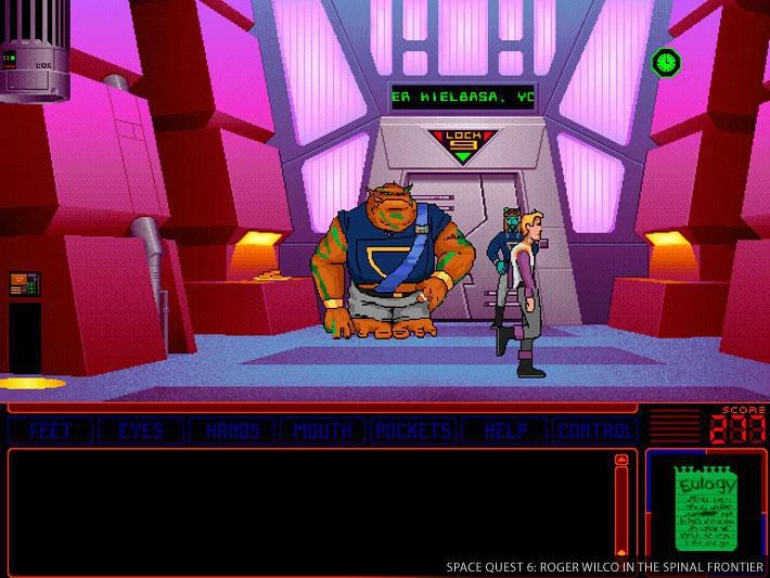Изображение игры: Space Quest 4+5+6