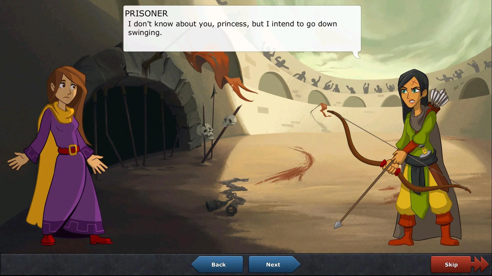 Изображение игры: Defender's Quest