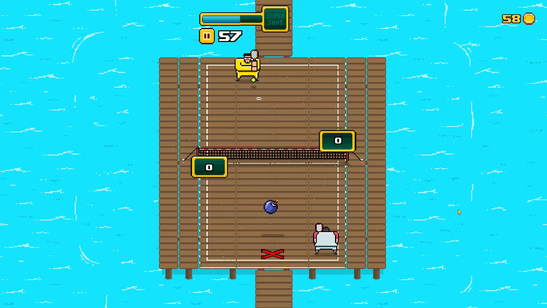 Изображение игры: Timber Tennis