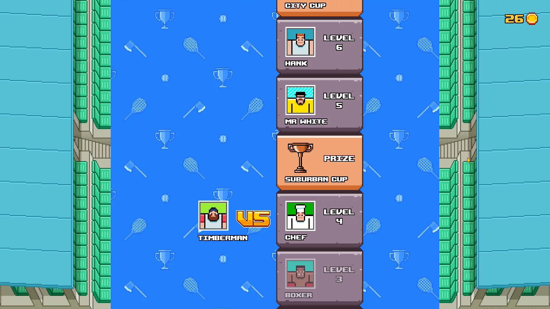 Изображение игры: Timber Tennis