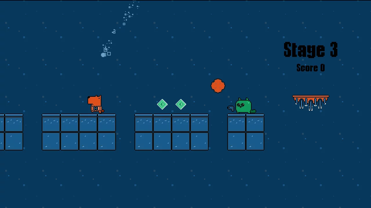 Изображение игры: Green Cat