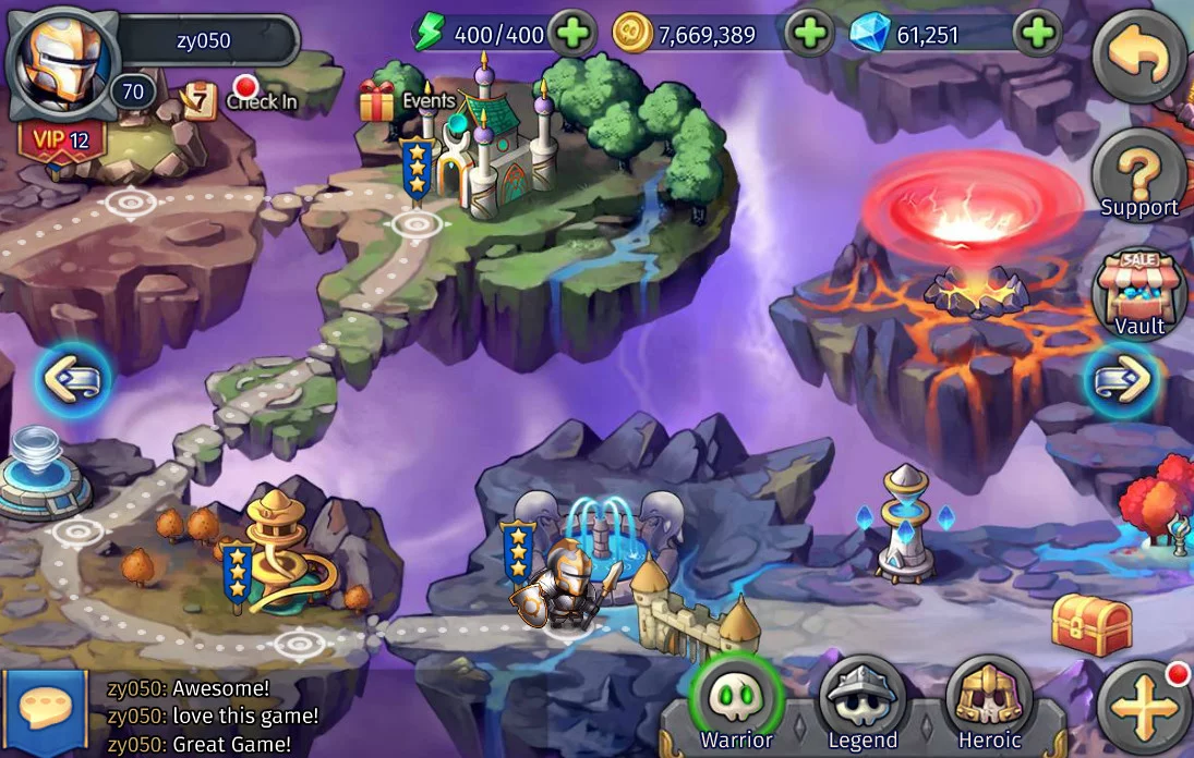 Изображение игры: Heroes Tactics