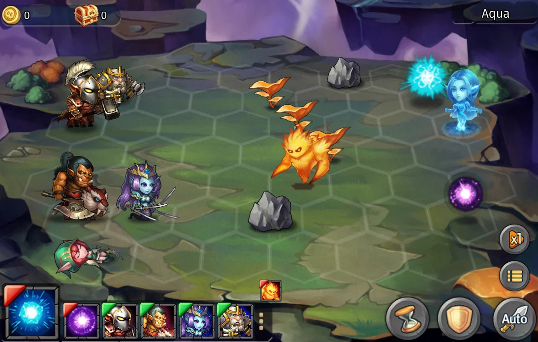 Изображение игры: Heroes Tactics