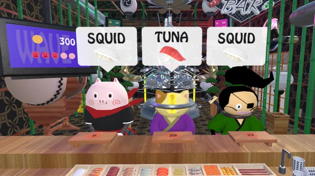 Изображение игры: VR SUSHI BAR