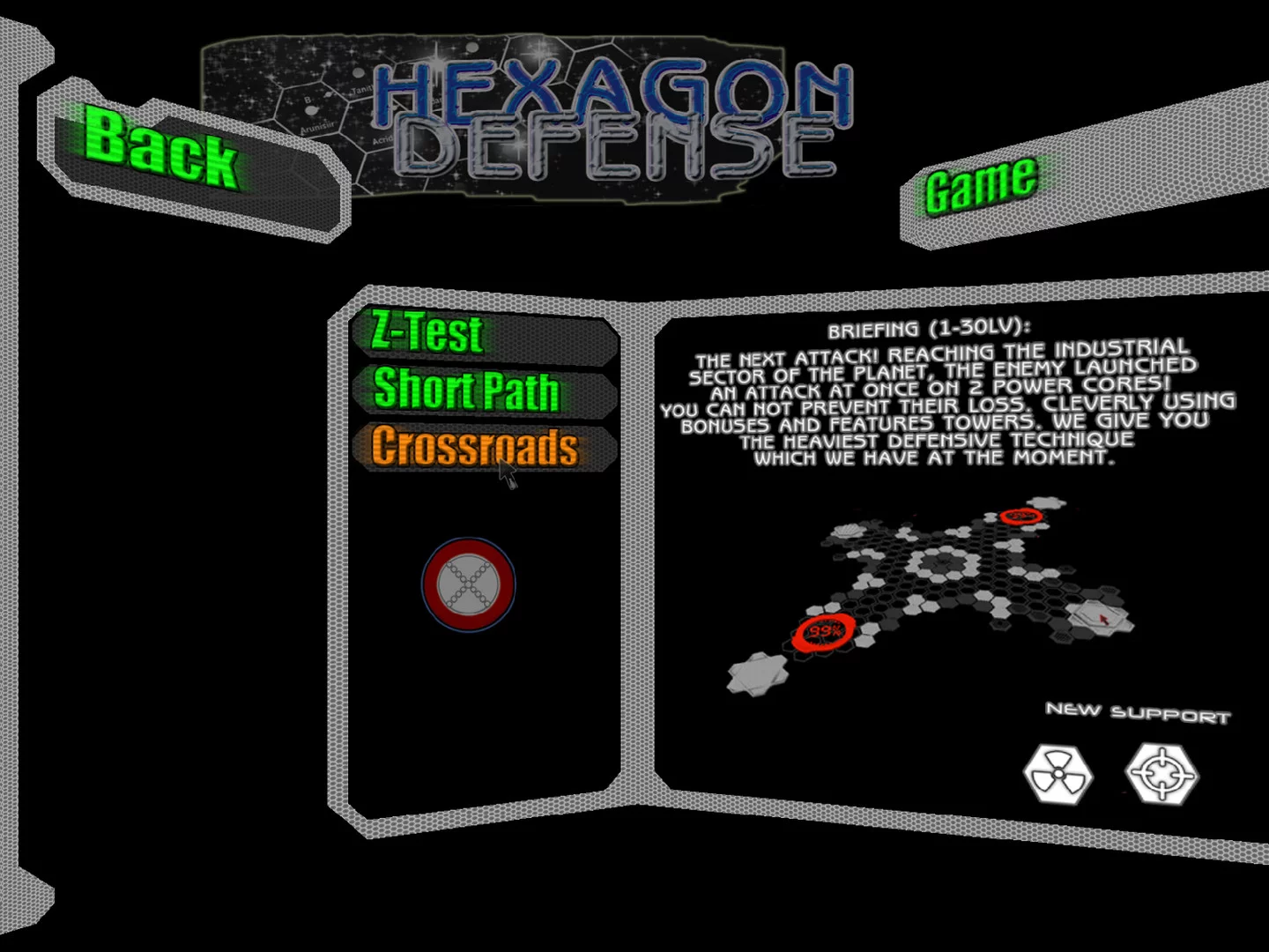 Изображение игры: Hexagon Defense
