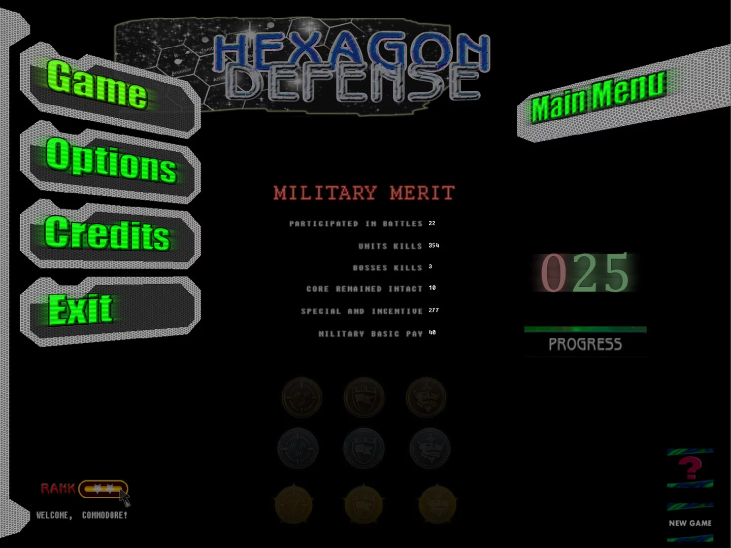 Изображение игры: Hexagon Defense