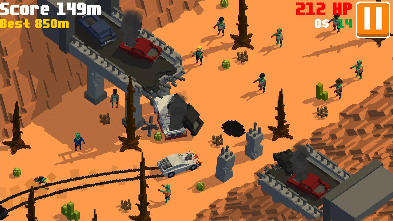Изображение игры: Insane Road