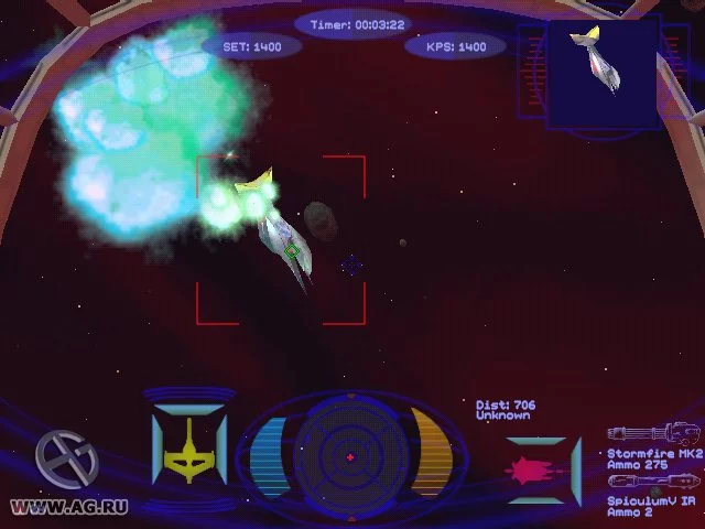 Изображение игры: Wing Commander: Prophecy
