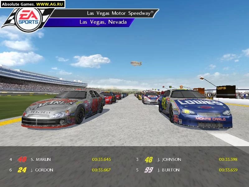 Изображение игры: NASCAR Thunder 2003