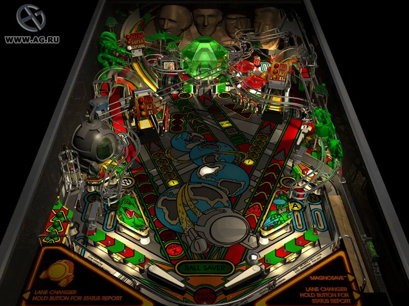 Изображение игры: Pro Pinball: Timeshock!