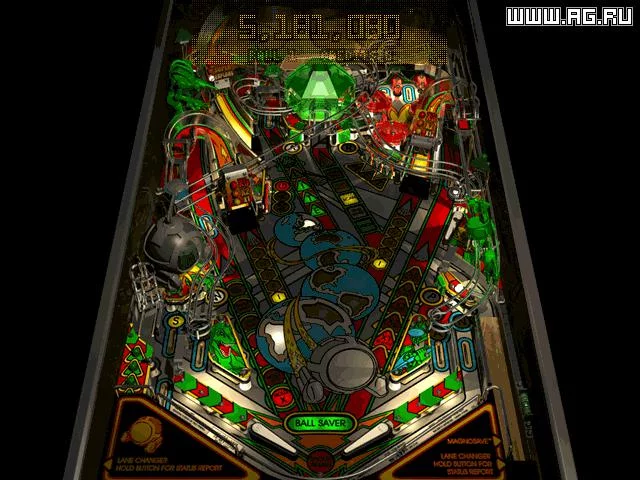 Изображение игры: Pro Pinball: Timeshock!