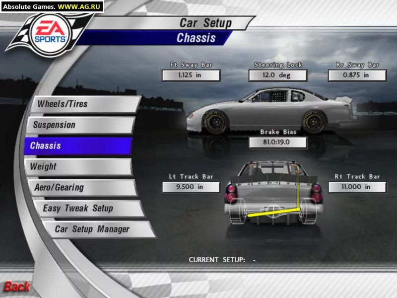 Изображение игры: NASCAR Thunder 2003