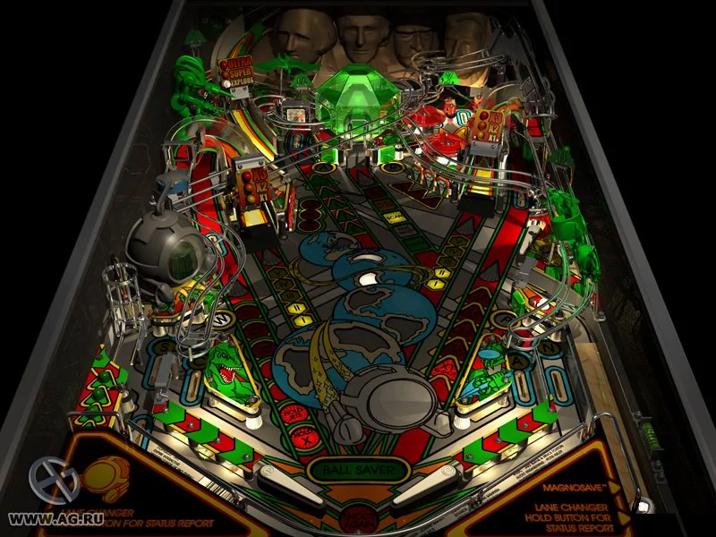 Изображение игры: Pro Pinball: Timeshock!