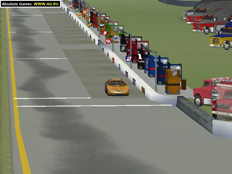 Изображение игры: NASCAR Thunder 2003