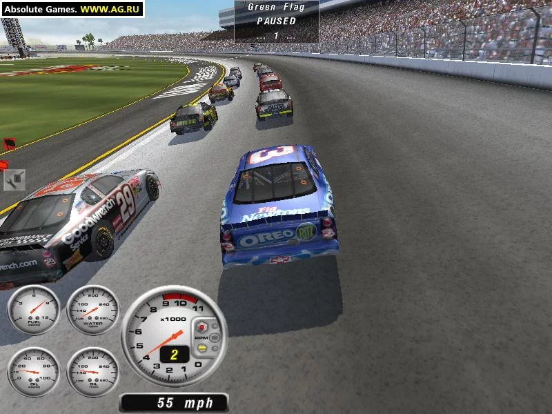 Изображение игры: NASCAR Thunder 2003