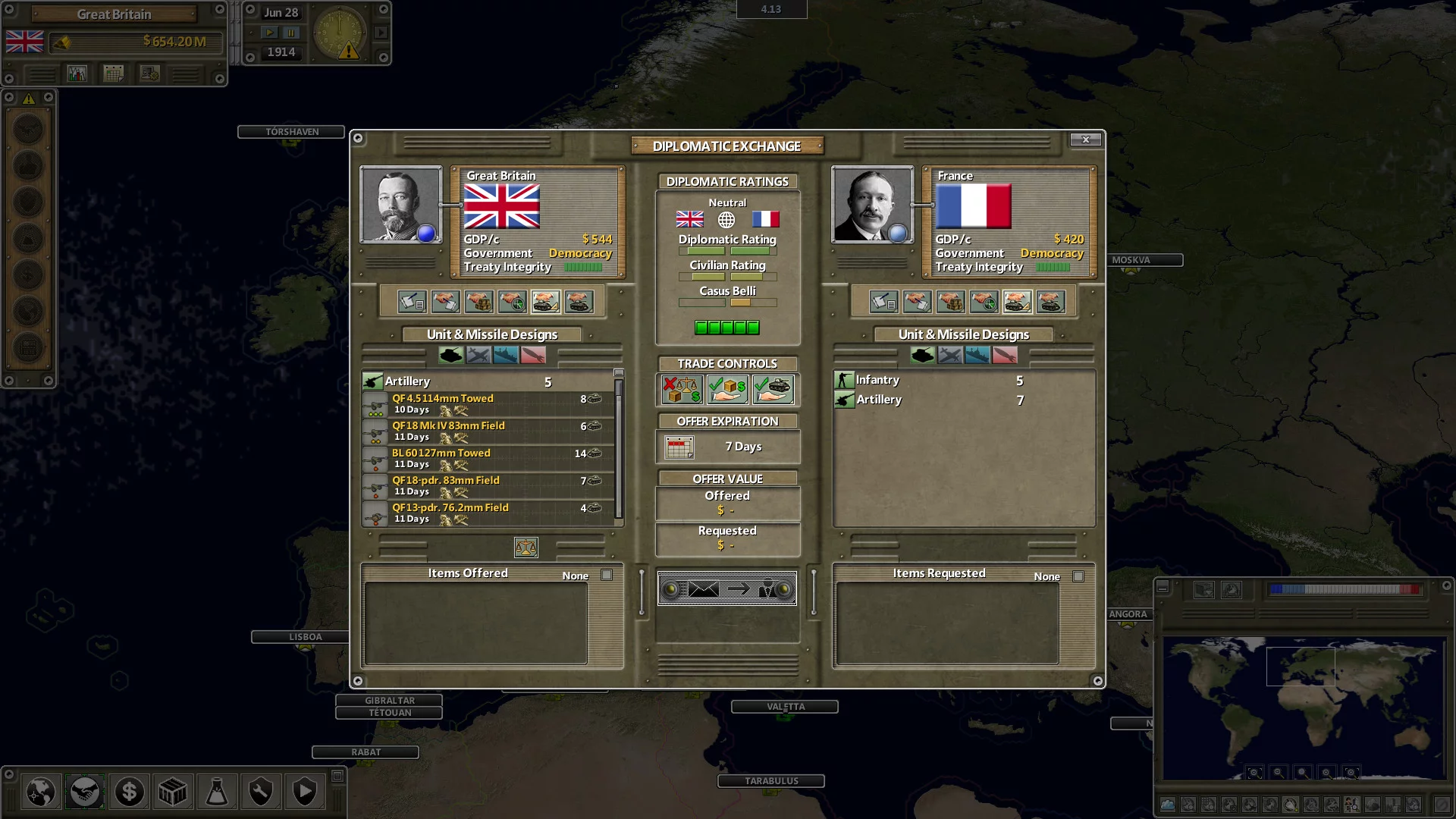 Изображение игры: Supreme Ruler The Great War