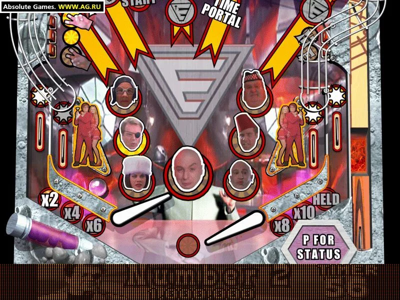 Изображение игры: Austin Powers Pinball