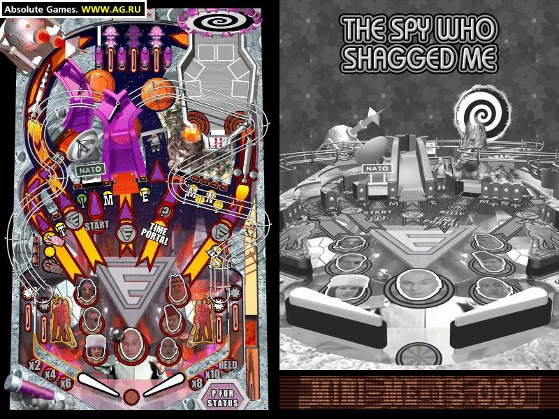 Изображение игры: Austin Powers Pinball