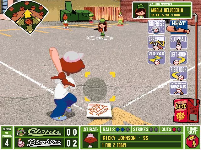 Изображение игры: Backyard Baseball