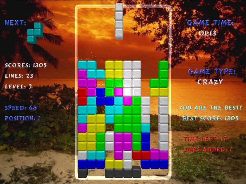 Изображение игры: Tetris Arena