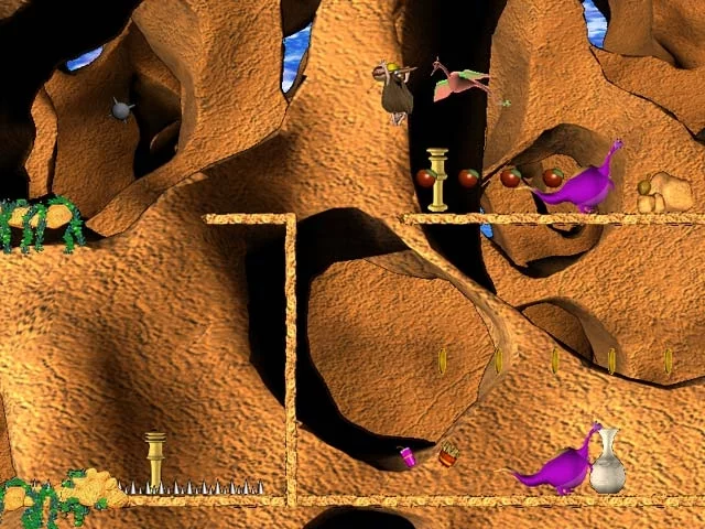 Изображение игры: Caveman Adventures
