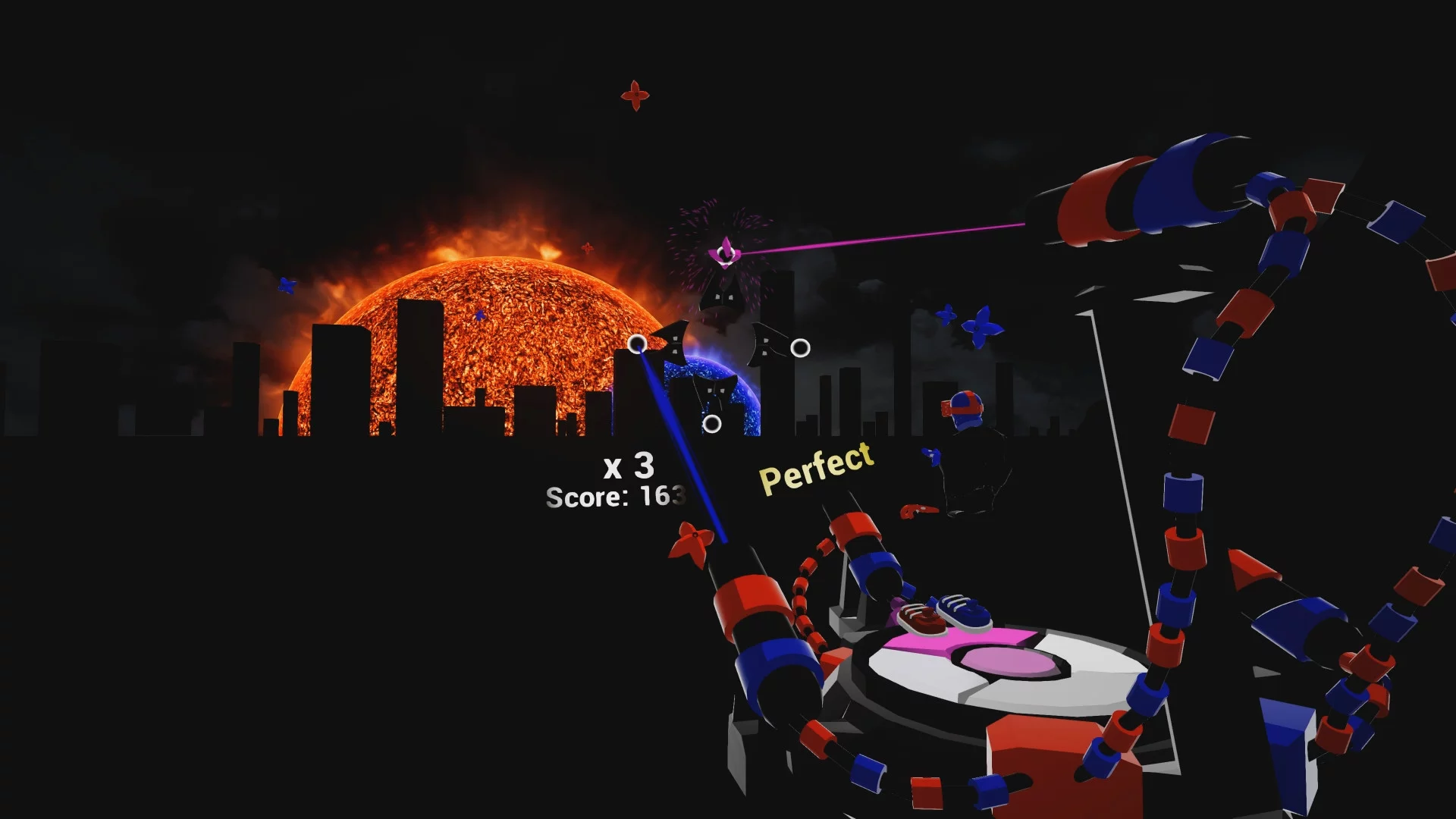 Изображение игры: Redfoot Bluefoot Dancing for VIVE Trackers
