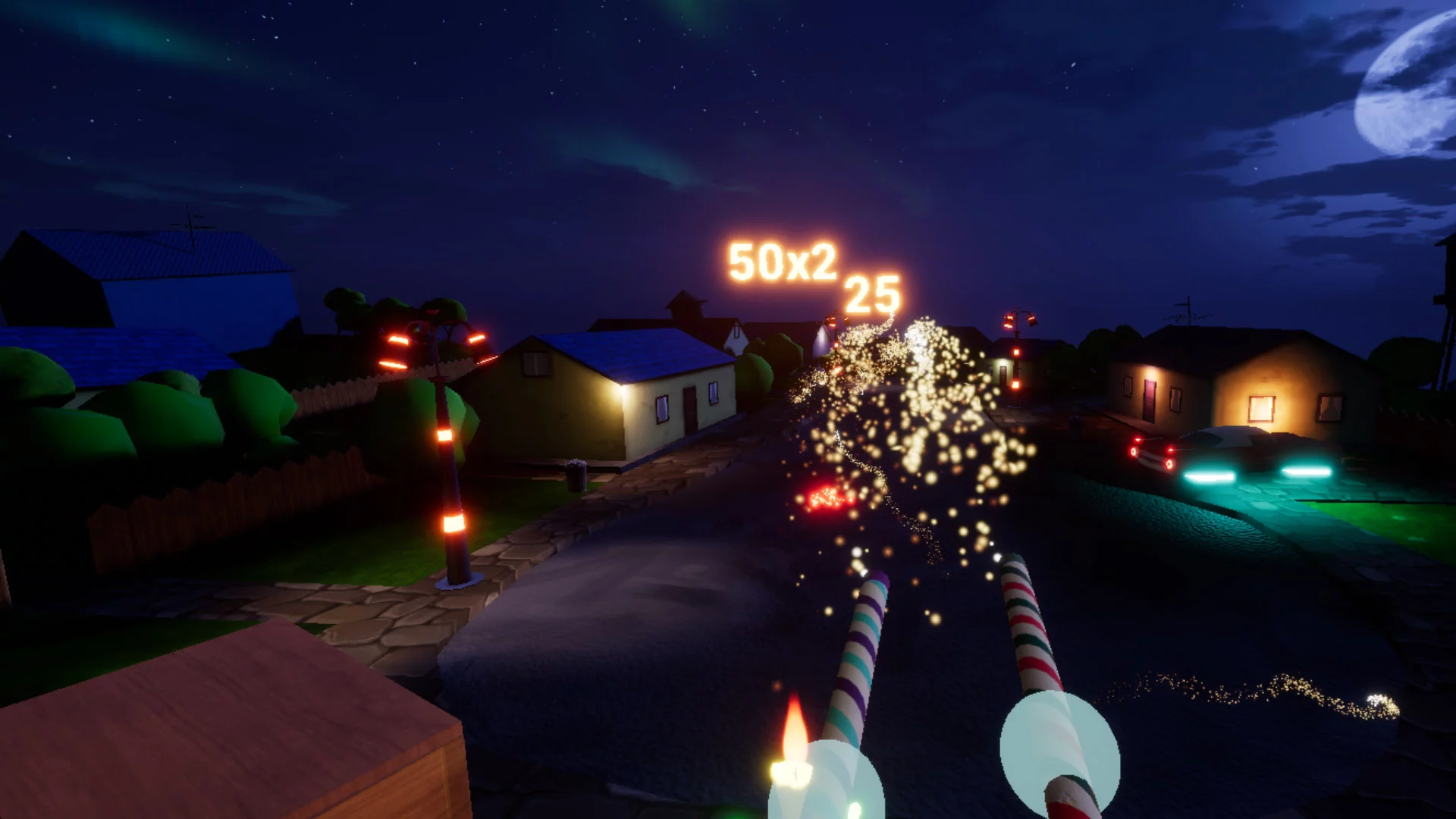 Изображение игры: Aliens In The Yard