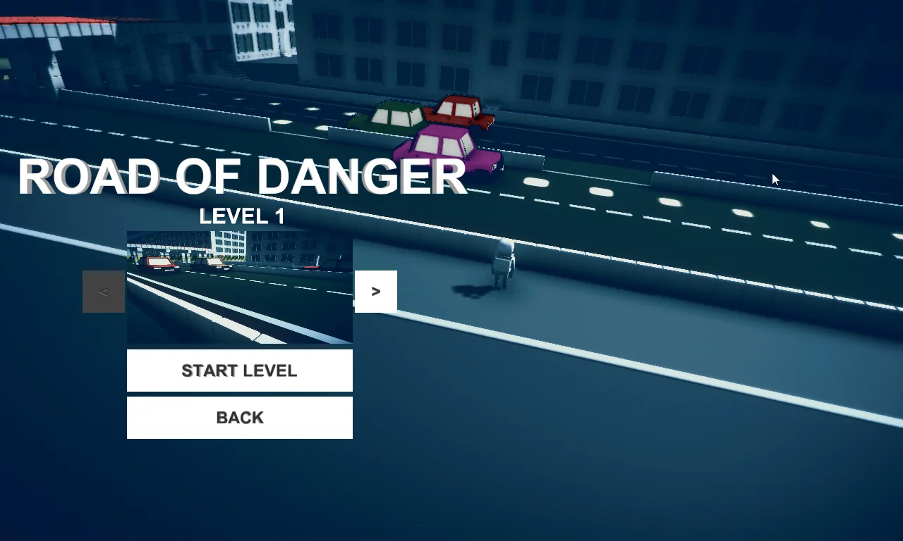 Изображение игры: ROAD OF DANGER