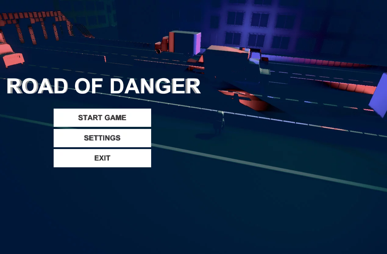 Изображение игры: ROAD OF DANGER