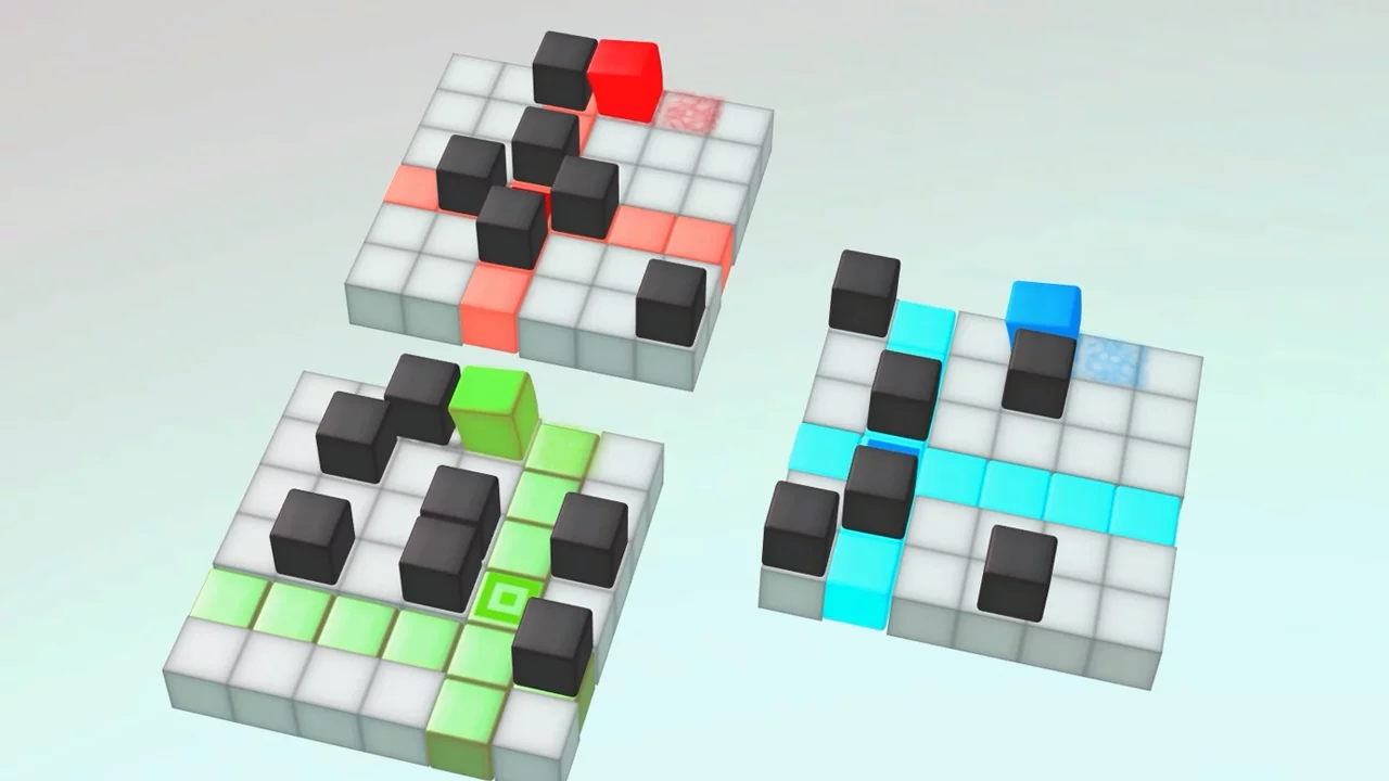 Изображение игры: GooCubelets: Color Blocking