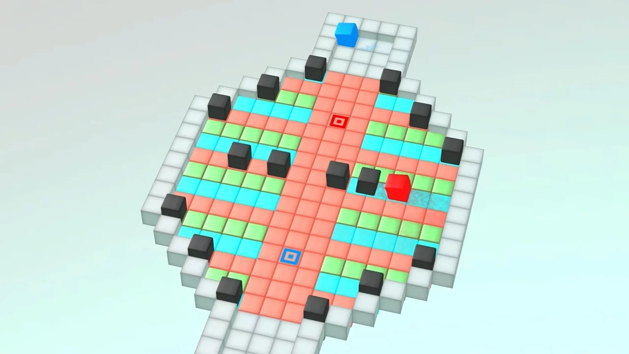 Изображение игры: GooCubelets: Color Blocking