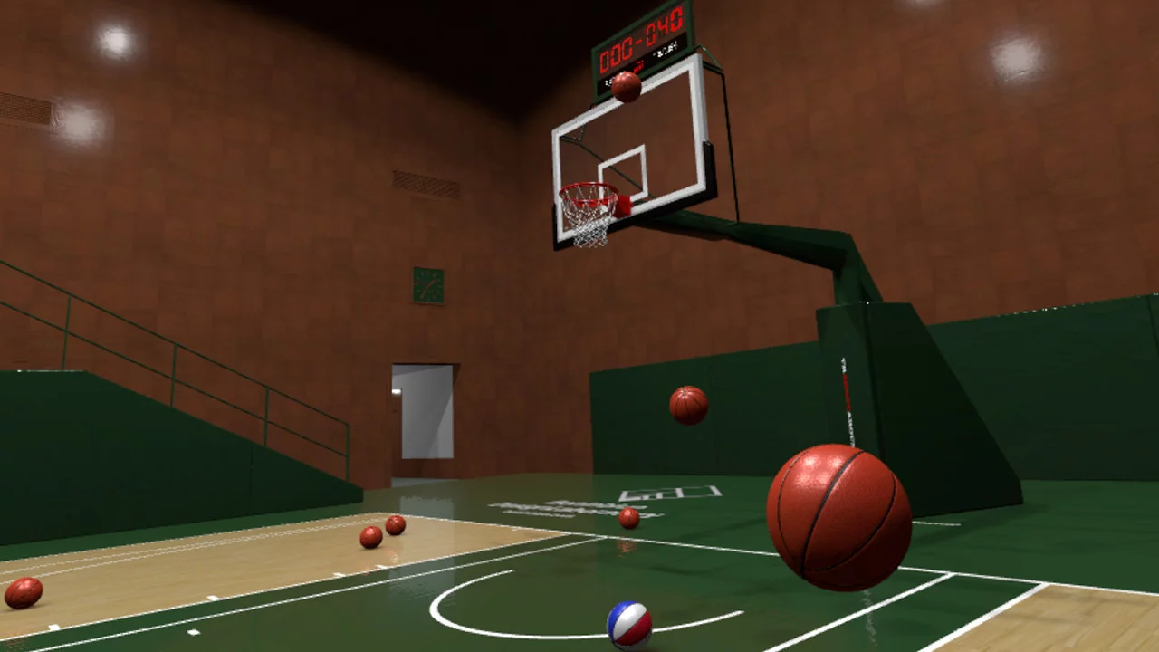 Изображение игры: VR SHOOT AROUND - Rialistic basketball simulator