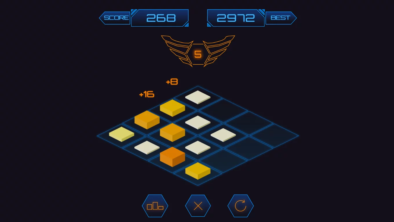 Изображение игры: THE 2048