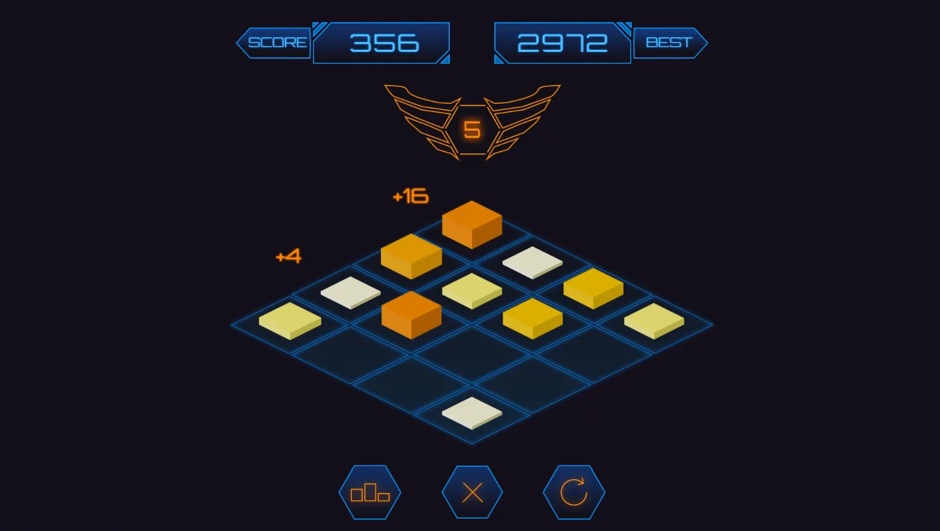 Изображение игры: THE 2048