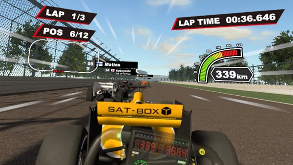 Изображение игры: FormulaVR