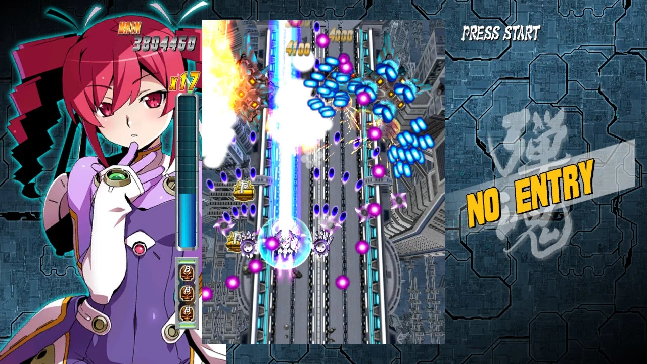 Изображение игры: BULLET SOUL INFINITE BURST / バレットソウル - インフィニットバースト