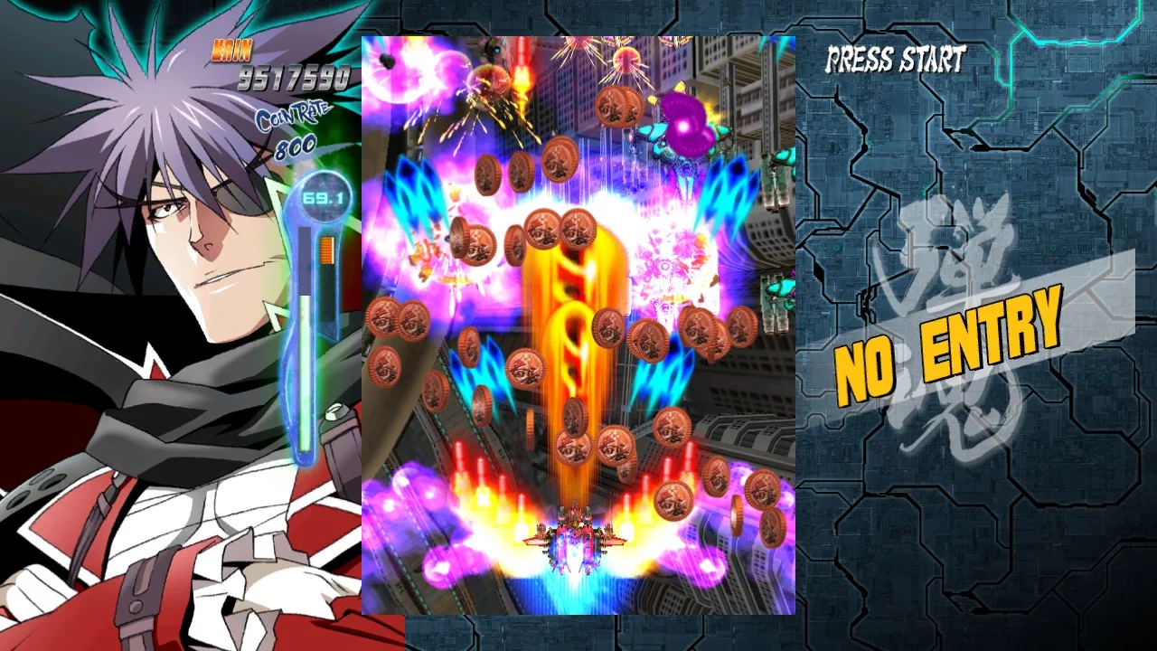 Изображение игры: BULLET SOUL INFINITE BURST / バレットソウル - インフィニットバースト