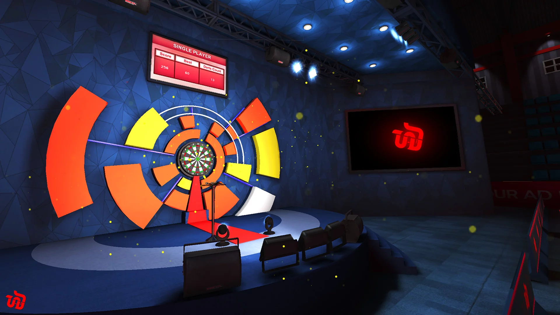 Изображение игры: Darts VR