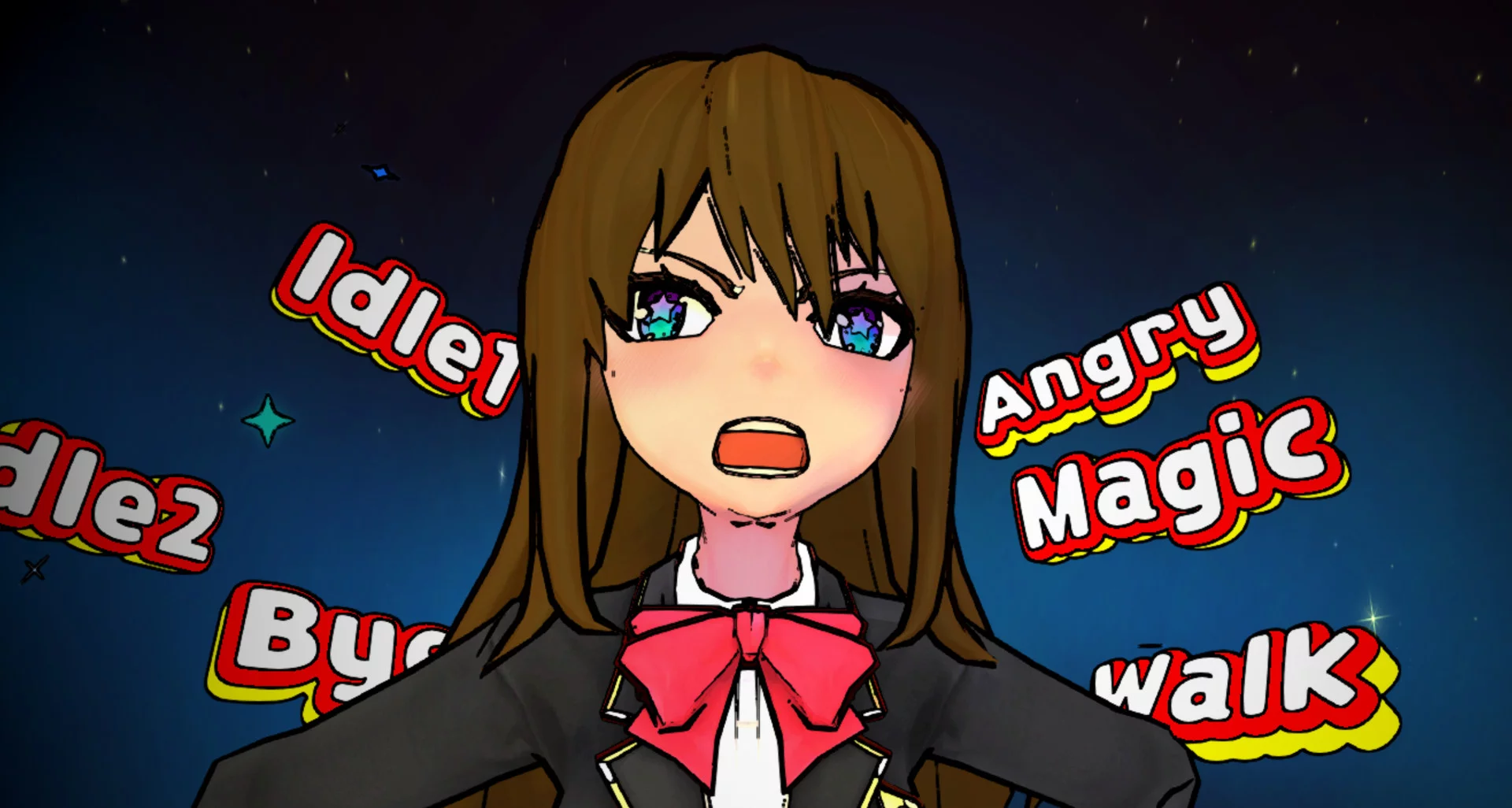 Изображение игры: SchoolWar - become a VR AnimeGirl