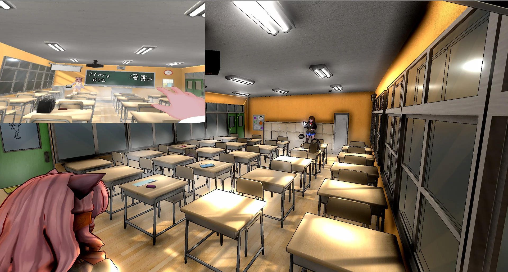 Изображение игры: SchoolWar - become a VR AnimeGirl