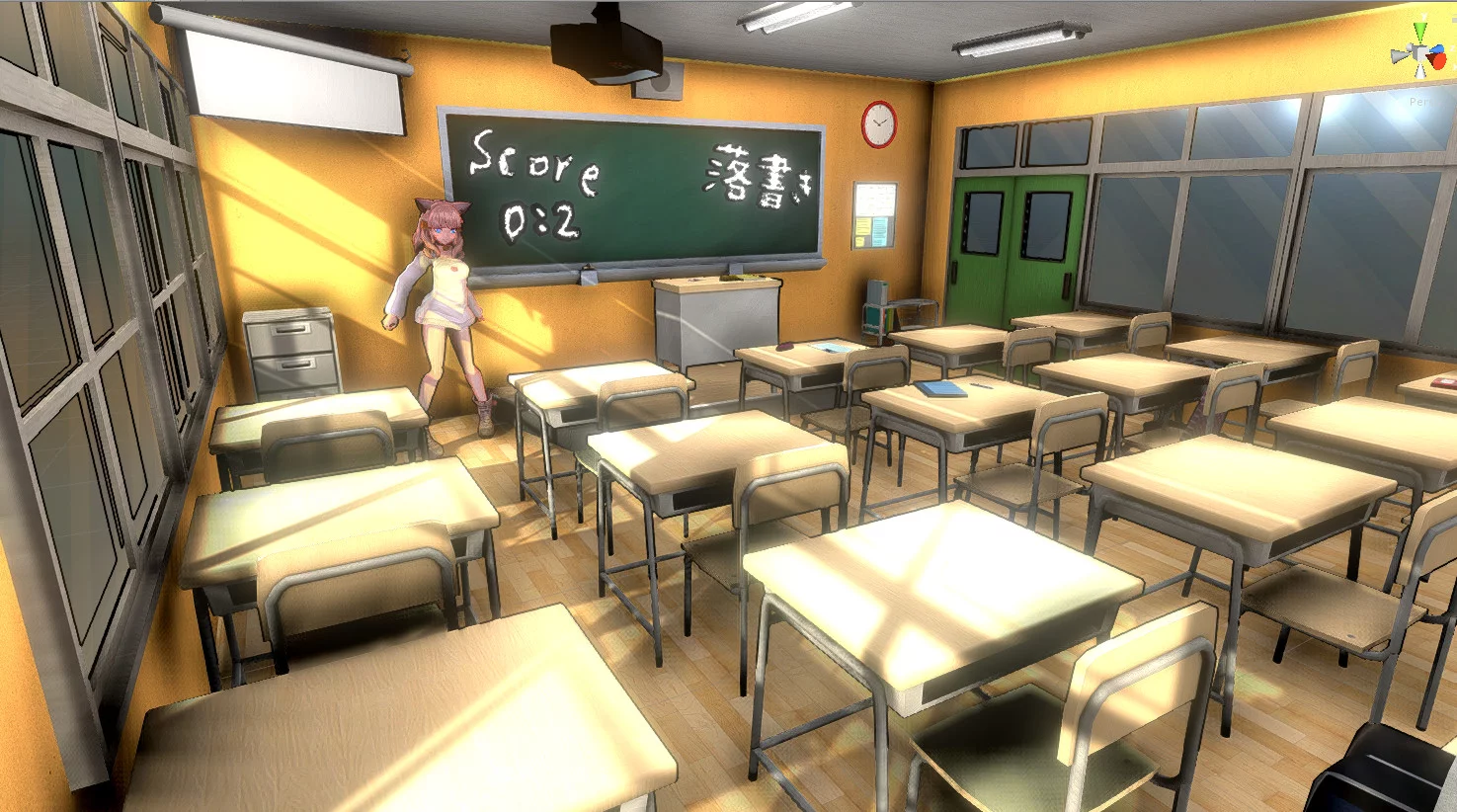 Изображение игры: SchoolWar - become a VR AnimeGirl