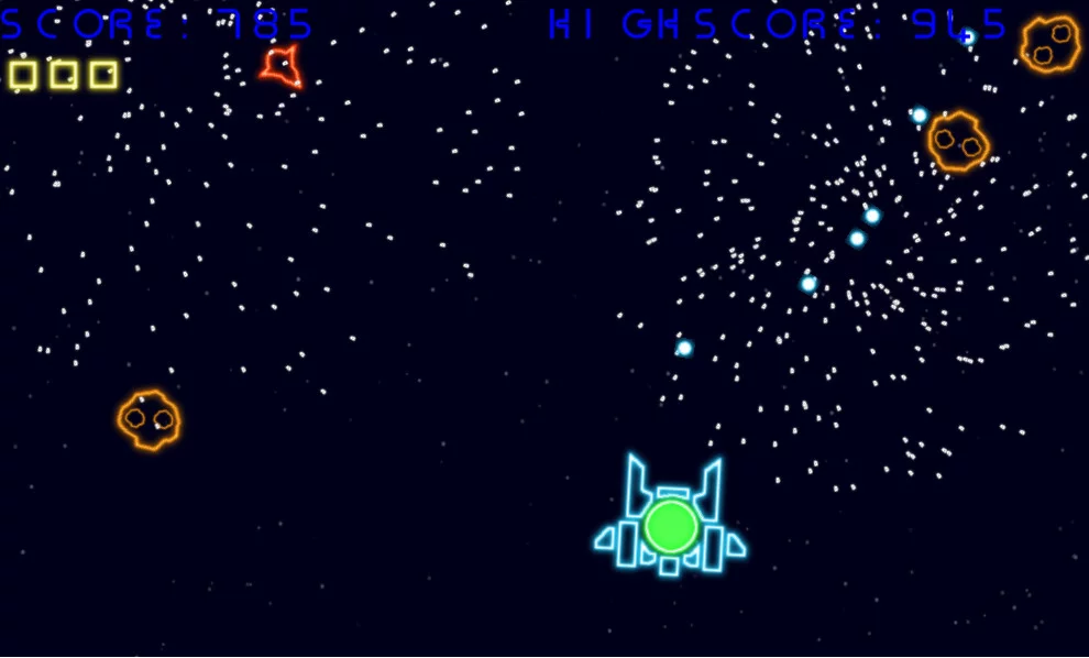 Изображение игры: NeonGalaxy Wars