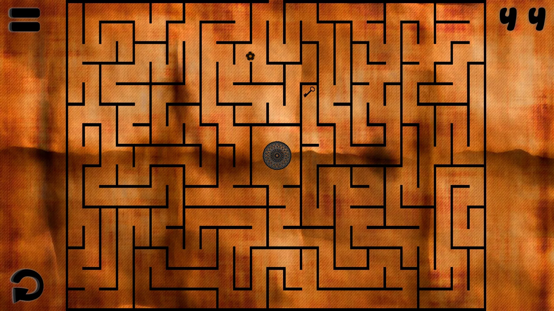 Изображение игры: aMAZE Dark Times