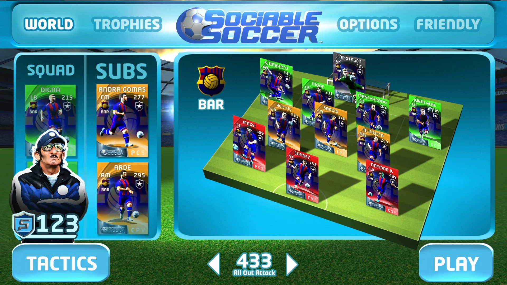 Изображение игры: Sociable Soccer