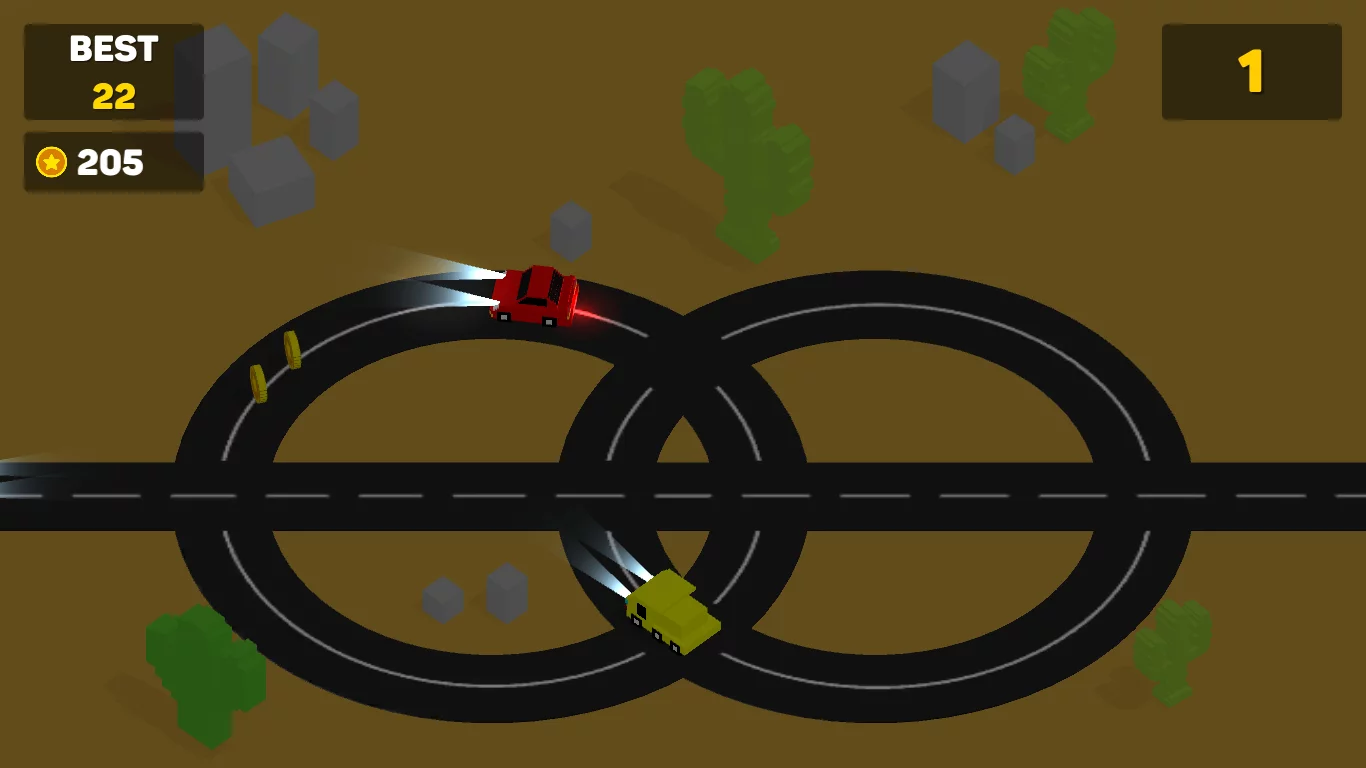 Изображение игры: Pixel Traffic: Circle Rush