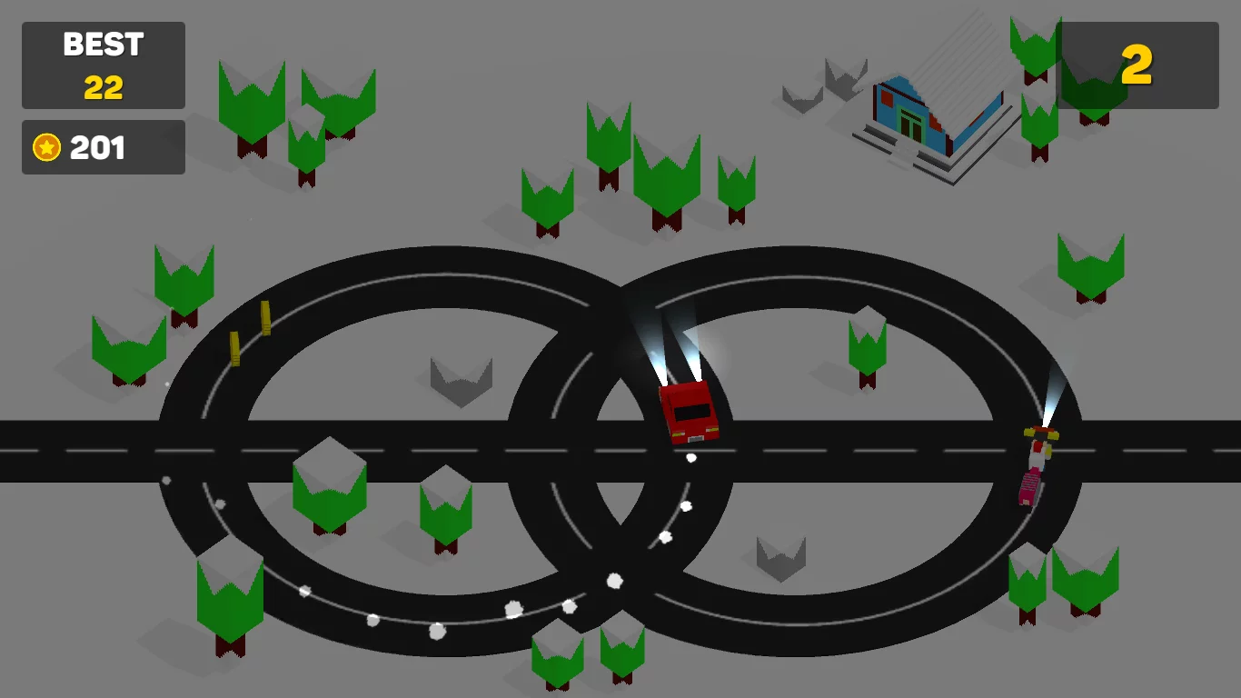 Изображение игры: Pixel Traffic: Circle Rush