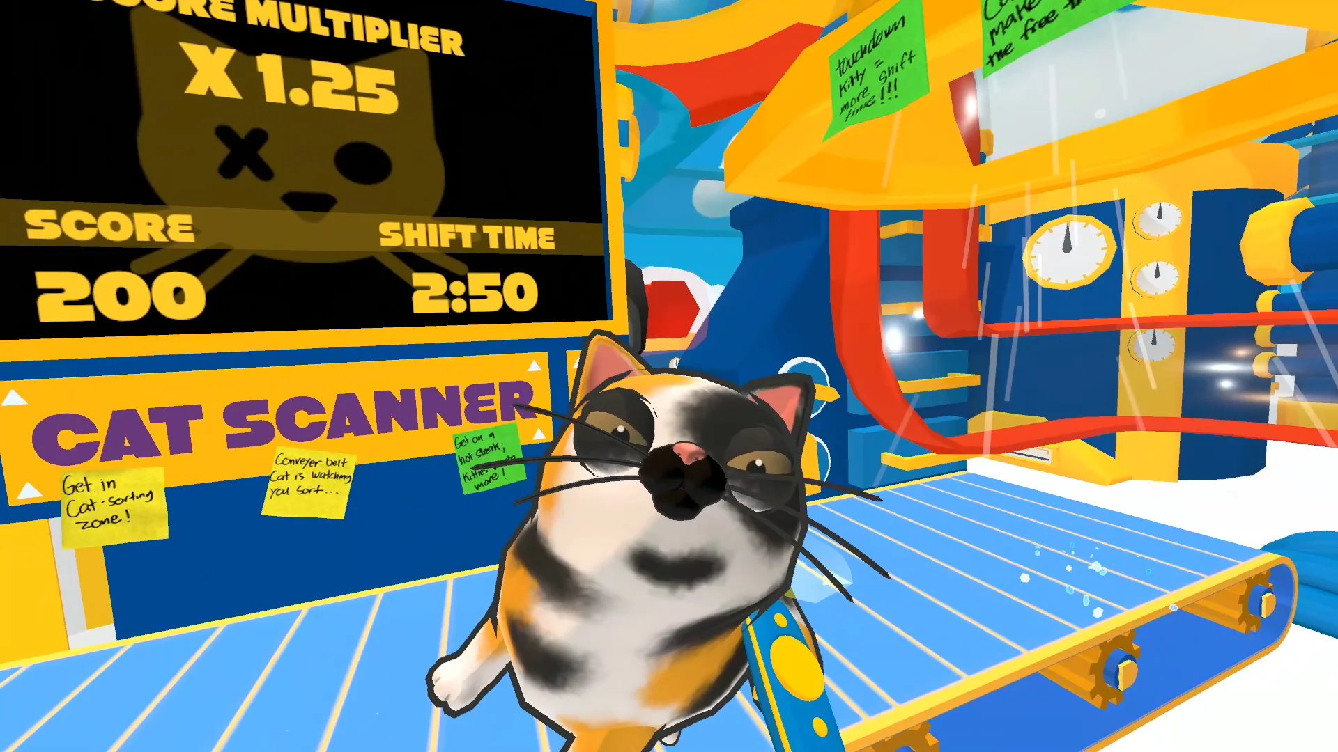 Изображение игры: Cat Sorter VR