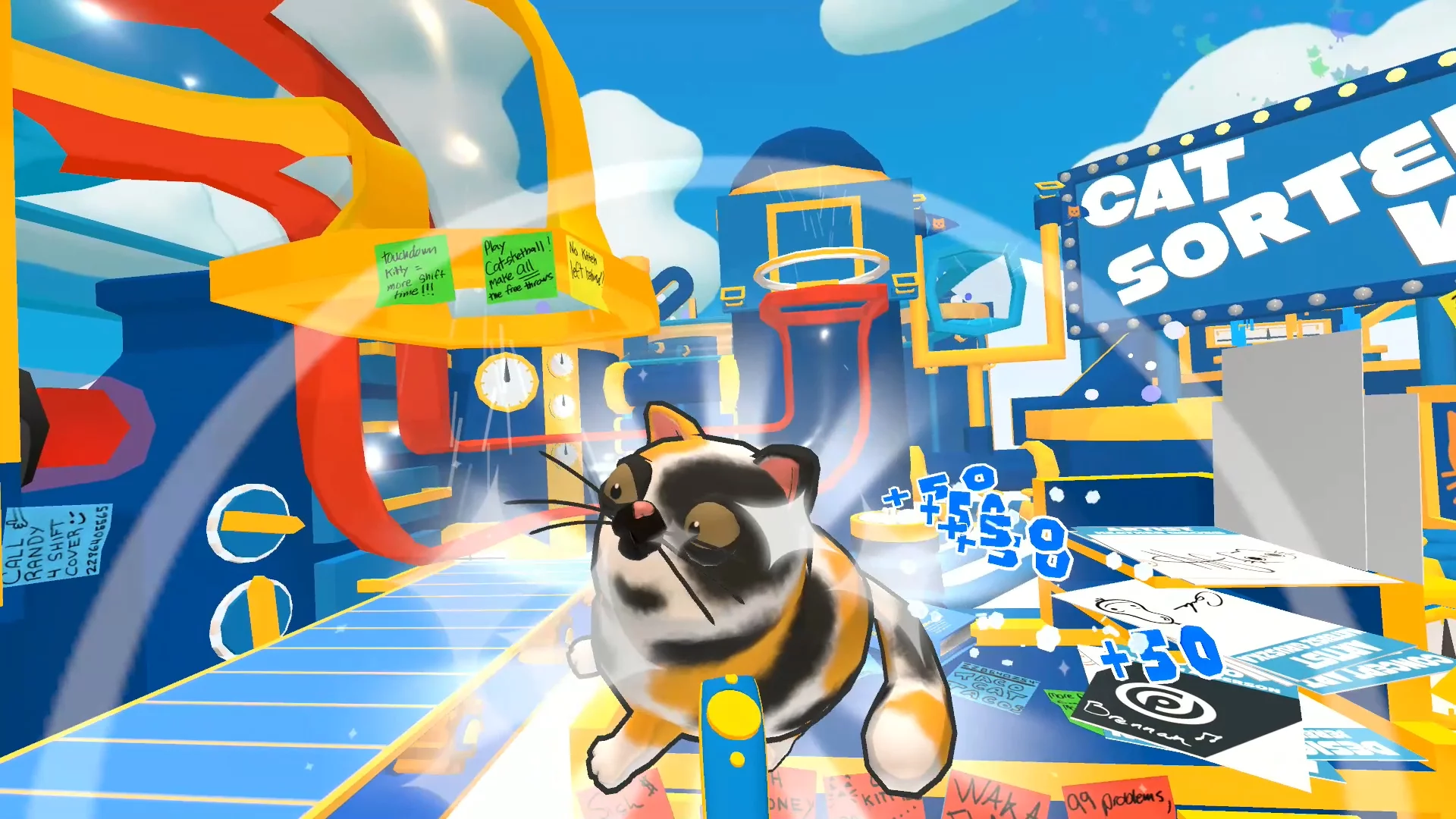 Изображение игры: Cat Sorter VR
