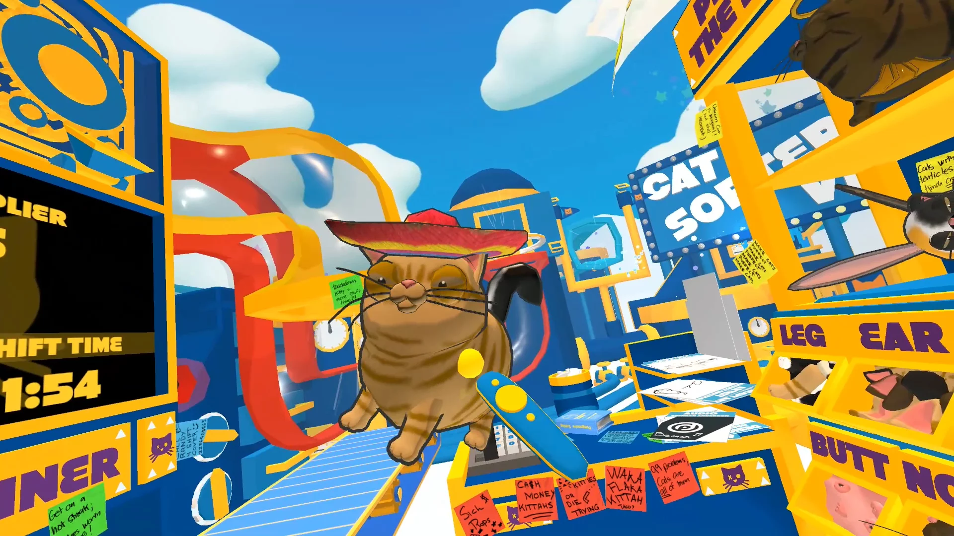 Изображение игры: Cat Sorter VR