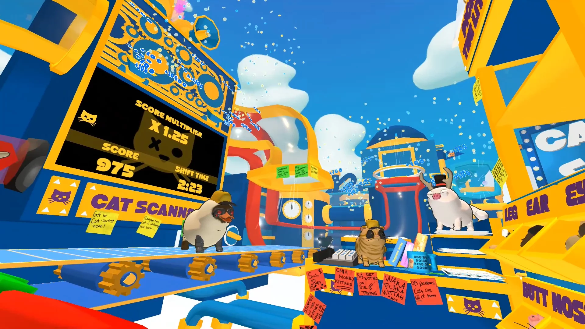 Изображение игры: Cat Sorter VR